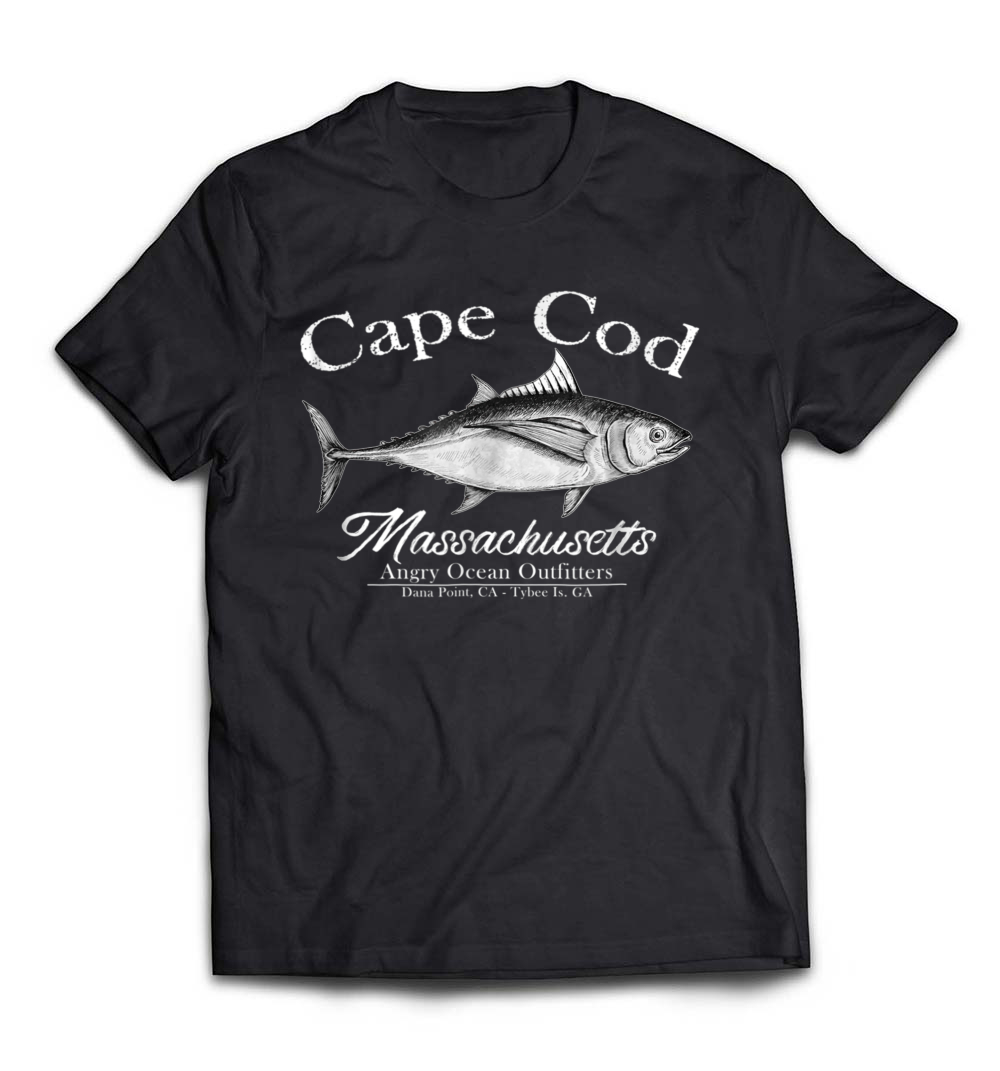 Cape Cod Massachusetts Fishing Tuna Fish T-Shirt: Embrace Your Love for Fishing